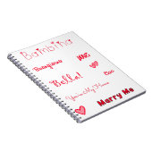 Carnet Bambina Love Citations Set Pack (Côté Droit)