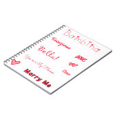 Carnet Bambina Love Citations Set Pack (Côté gauche)