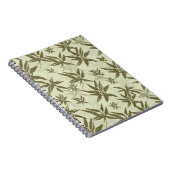 Carnet Bamboo on Beige Sheers - Seamless surface (Côté Droit)
