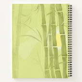 Carnet Bamboo vert (Dos)