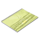 Carnet Bamboo vert (Côté gauche)