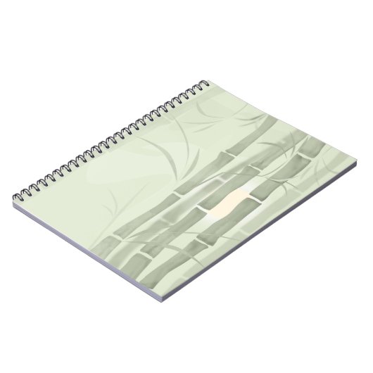 Carnet Bamboo vert (Côté gauche)