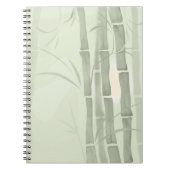 Carnet Bamboo vert (Devant)