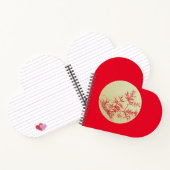 Carnet Bambou rouge - rond - pas de Planner d'impression (Intérieur)