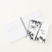 Carnet Bambou - style chinois - sans cadre (Intérieur)