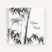 Carnet Bambou - style chinois - sans cadre (Devant)