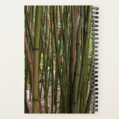 Carnet Bambou vert Stalks Botanique (Verso)