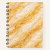 Carnet Banana Milkshake Marble Texture Design (Devant)