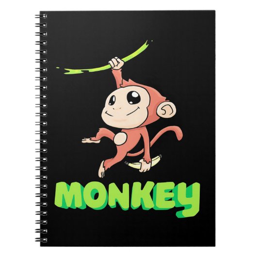 Carnet Banane singe (Devant)