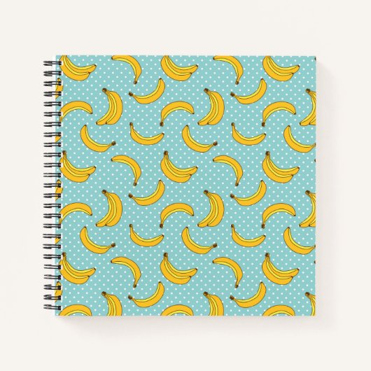 Carnet Bananes Et Points Polk (Devant)