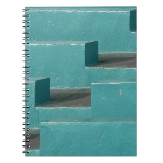 Carnet BANC EN BÉTON turquoise