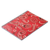 Carnet Bandana rouge (Côté gauche)