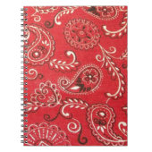 Carnet Bandana rouge (Devant)