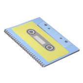 Carnet Bande de cassette verte et bleue (Côté Droit)