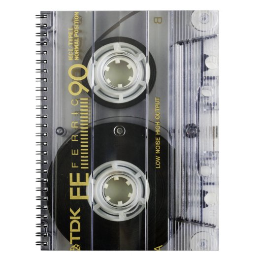 Carnet Bande de cassettes Vintages (Devant)