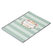 Carnet Bande de taille florale antique (Côté gauche)