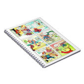Carnet Bande dessinée avec un petit tigre (Côté Droit)