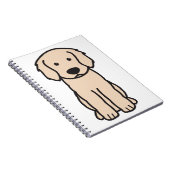 Carnet Bande dessinée de chien de Labradoodle (Côté Droit)