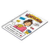 Carnet Bande dessinée de pleine conscience maman Citation (Côté gauche)