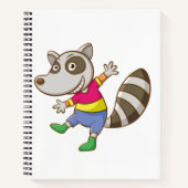 Carnet Bande dessinée de raton laveur (Devant)