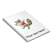 Carnet Bande dessinée de raton laveur (Côté Droit)
