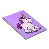 Carnet Bande dessinée mignonne de licorne de bébé (Côté Droit)