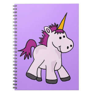 Carnet Bande dessinée mignonne de licorne de bébé