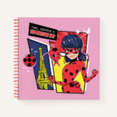 Carnet Bande dessinée Miraculaire Ladybug Parisienne (Devant)