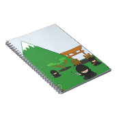 Carnet Bande dessinée Ninjas (dans la campagne) (Côté Droit)