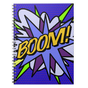 Carnet Bande dessinée rétro cool et amusante