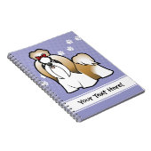 Carnet Bande dessinée Shih Tzu (exposition coupée) (Côté Droit)