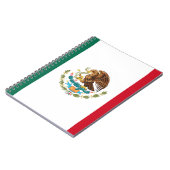 Carnet Bandera de México - Flag of Mexico - Mexican Flag (Côté gauche)