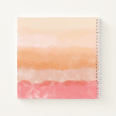 Carnet Bandes aquarelles (Dos)