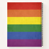 Carnet Bandes arc-en-ciel (Dos)