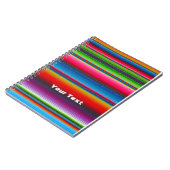 Carnet Bandes colorées (Côté gauche)