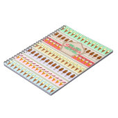 Carnet Bandes de crème glacée personnalisées (Côté gauche)