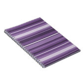 Carnet Bandes de lavande (Côté Droit)