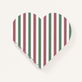 Carnet Bandes de Noël personnalisables (Devant)