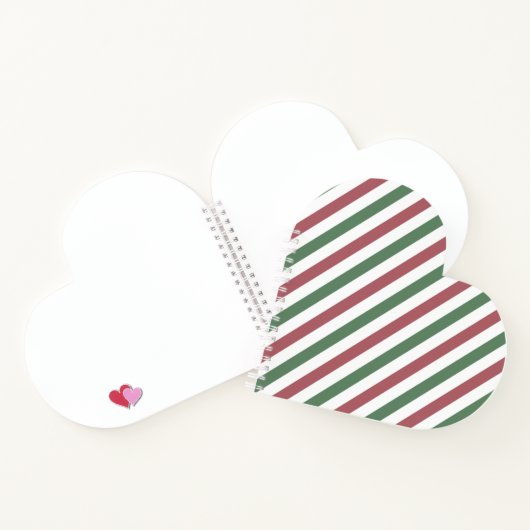 Carnet Bandes de Noël personnalisables (Intérieur)