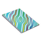 Carnet Bandes diagonales symétriques arrière - plan 2 (Côté Droit)