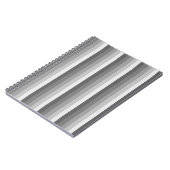 Carnet Bandes d'ombre grises (Côté gauche)