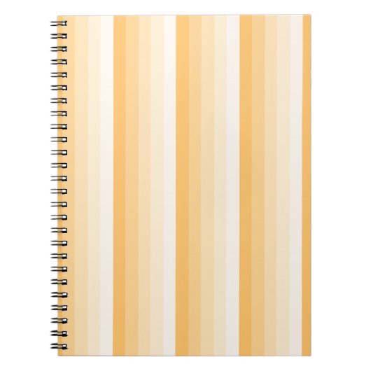 Carnet Bandes d'ombre jaune (Devant)