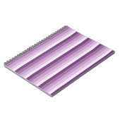 Carnet Bandes d'ombre prune violette (Côté gauche)