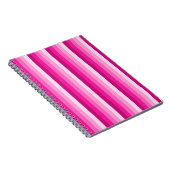Carnet Bandes d'ombre rose chaud (Côté Droit)