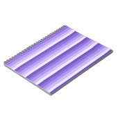 Carnet Bandes d'ombre violette (Côté gauche)
