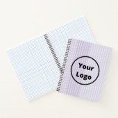 Carnet Bandes fines noires et blanches (Intérieur)