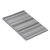 Carnet Bandes horizontales grises (Côté Droit)