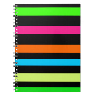 Carnet Bandes néon