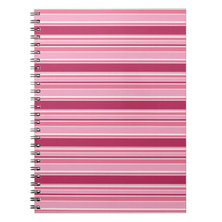 Carnet Bandes roses
