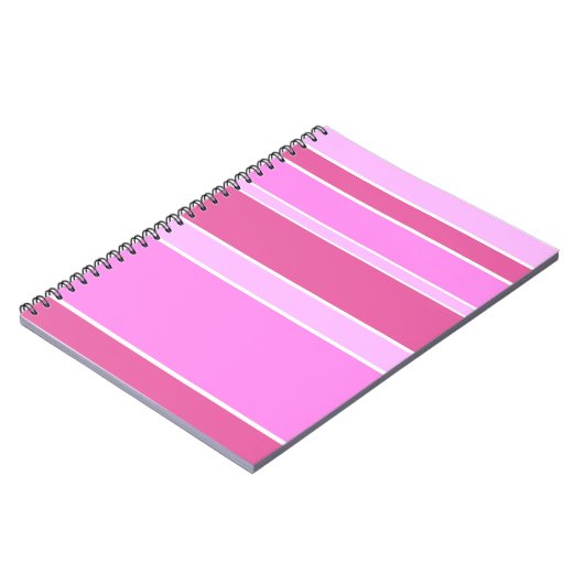 Carnet Bandes roses (Côté gauche)